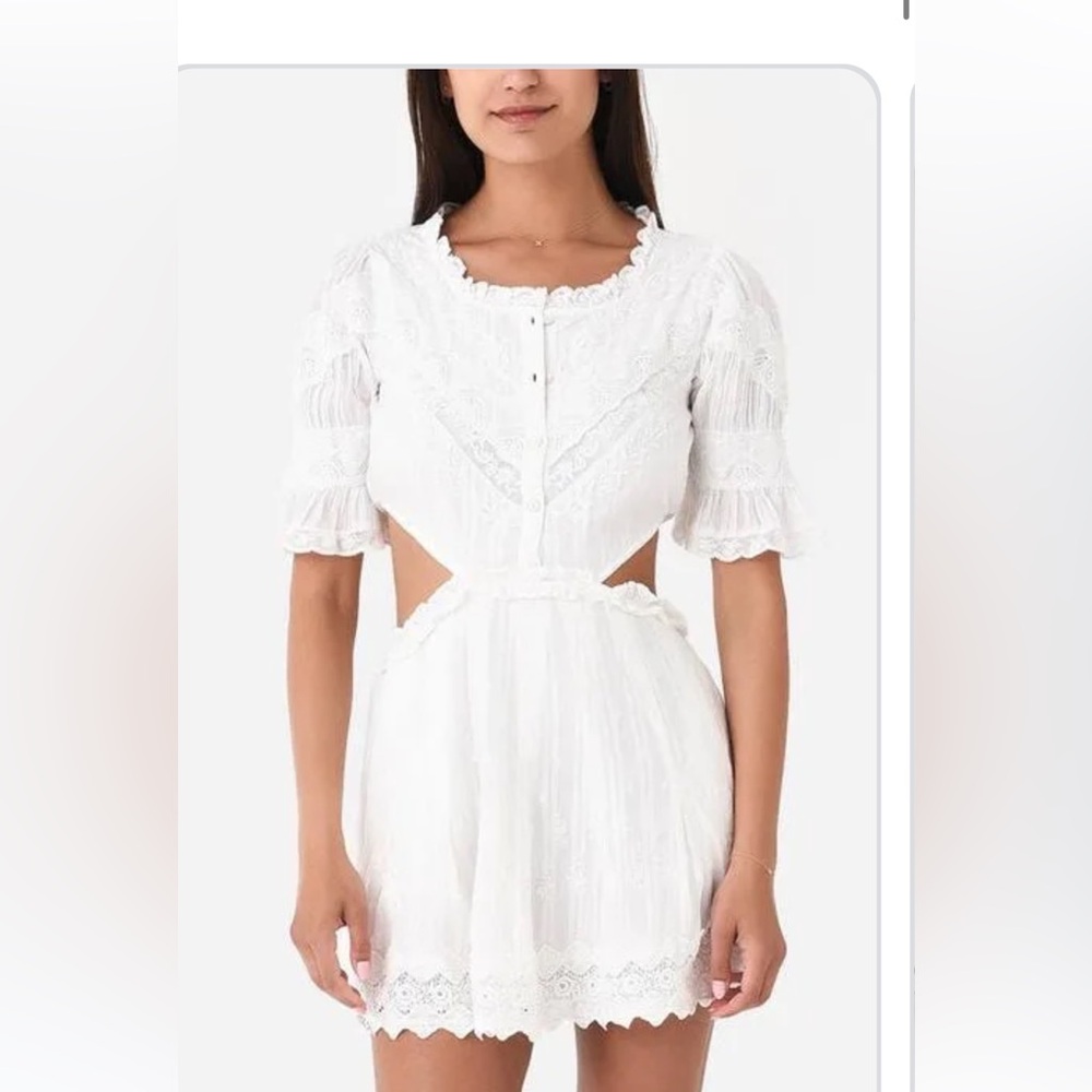 LoveShackFancy Delina Dress XS WORN ONCE